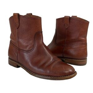 Madewell Brown Ankle Boots